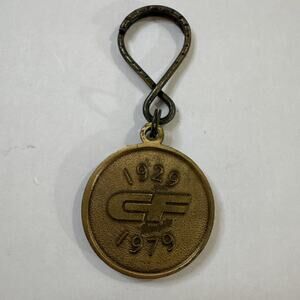 Vintage Consolidated Freightways Trucking Keychain 1929–1979 Anniversary Medal